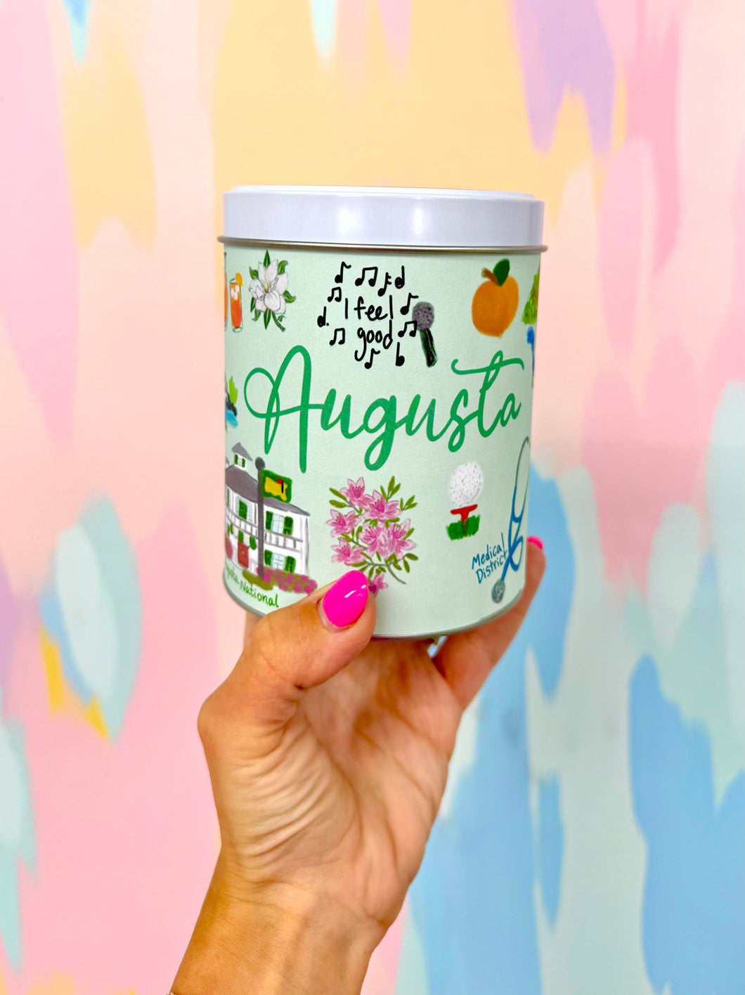 Augusta cheddar cocktail cookie gift tin