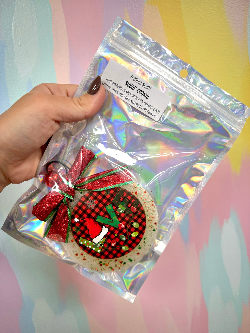 Love Christmas freshie- sugar cookie