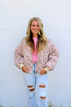 Load image into Gallery viewer, Rose floral jacket
