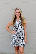 Load image into Gallery viewer, Ivory leopard dress
