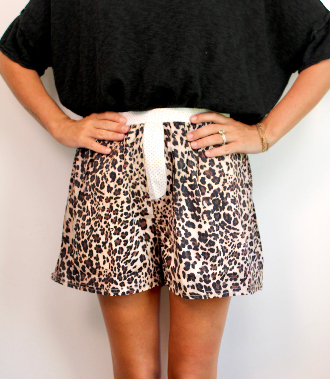 Leopard boxer shorts