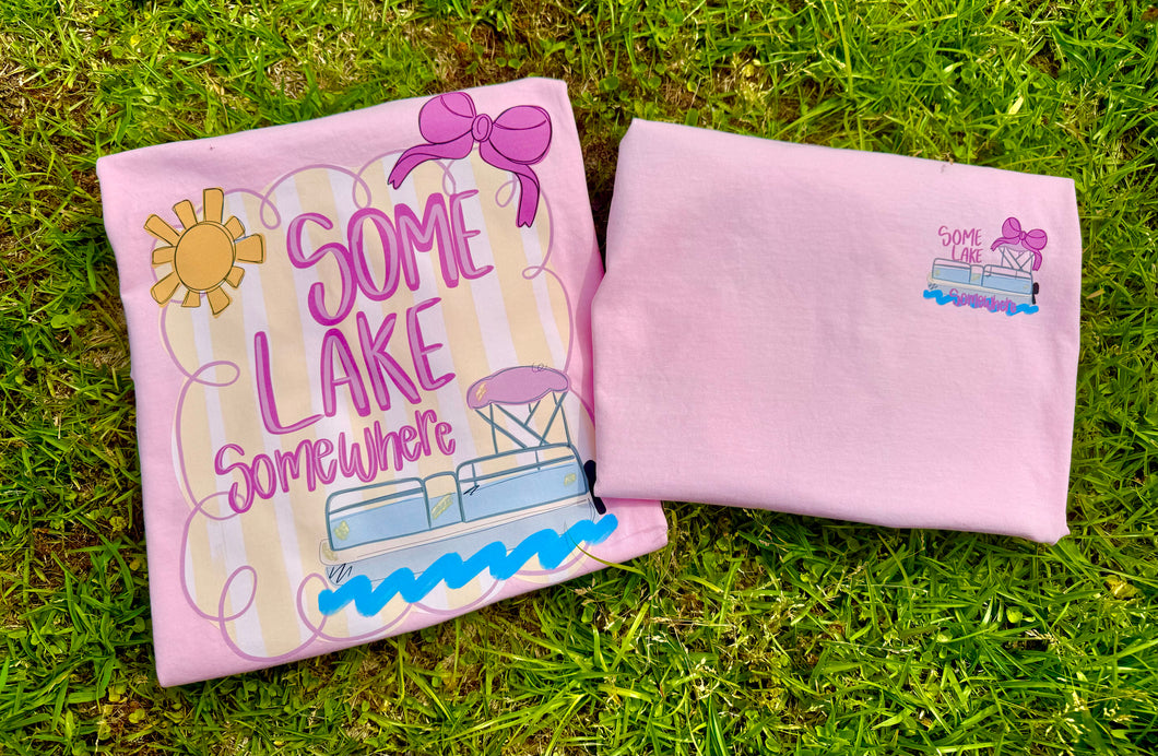 Some lake somewhere tee