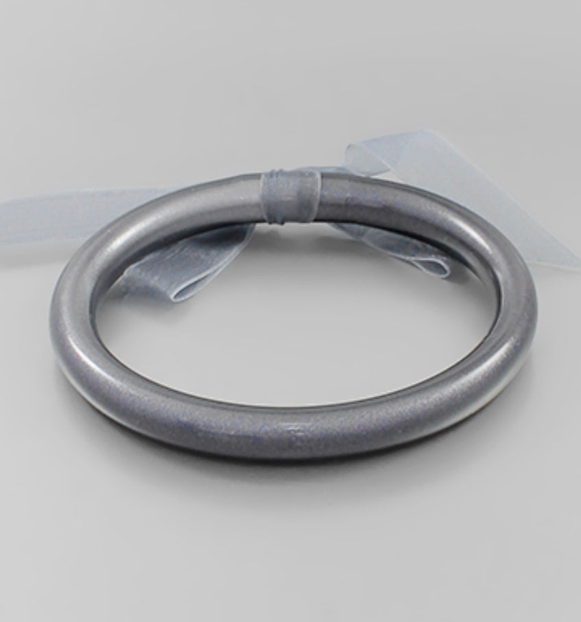 Gunmetal dupe bangle bracelet