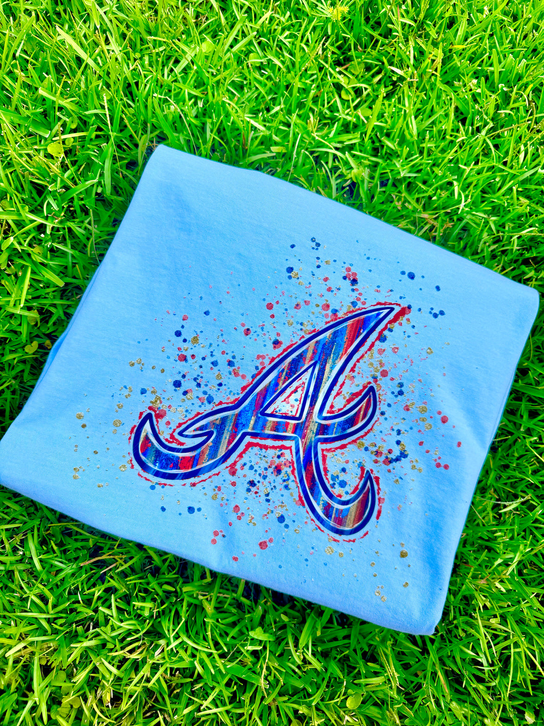 Braves splatter tee- deal of the day
