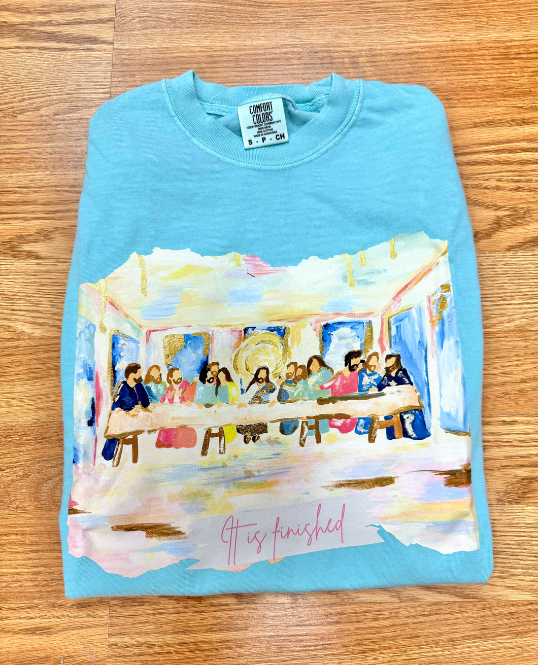 Aqua the last supper tee