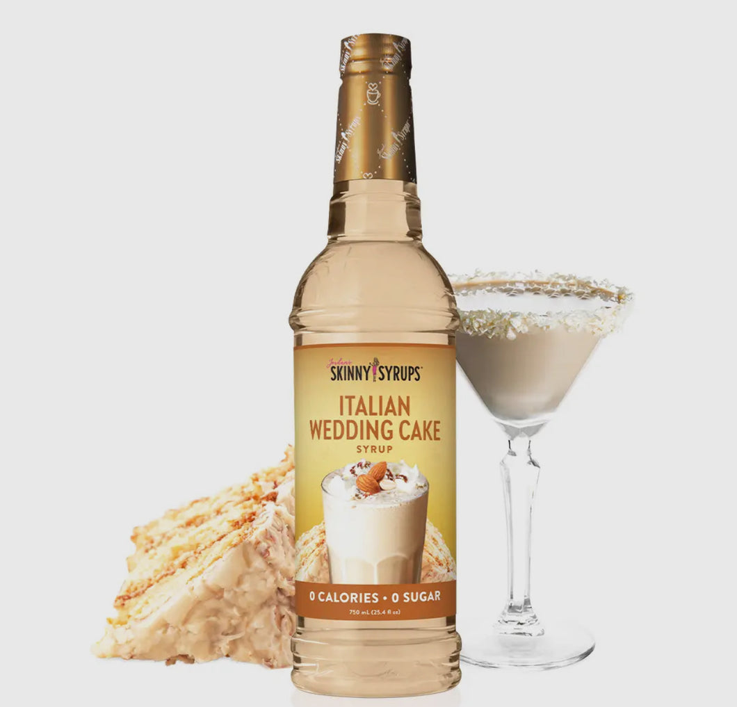Italian wedding cake skinny syrup