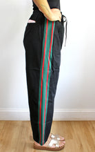 Load image into Gallery viewer, Red green black pants
