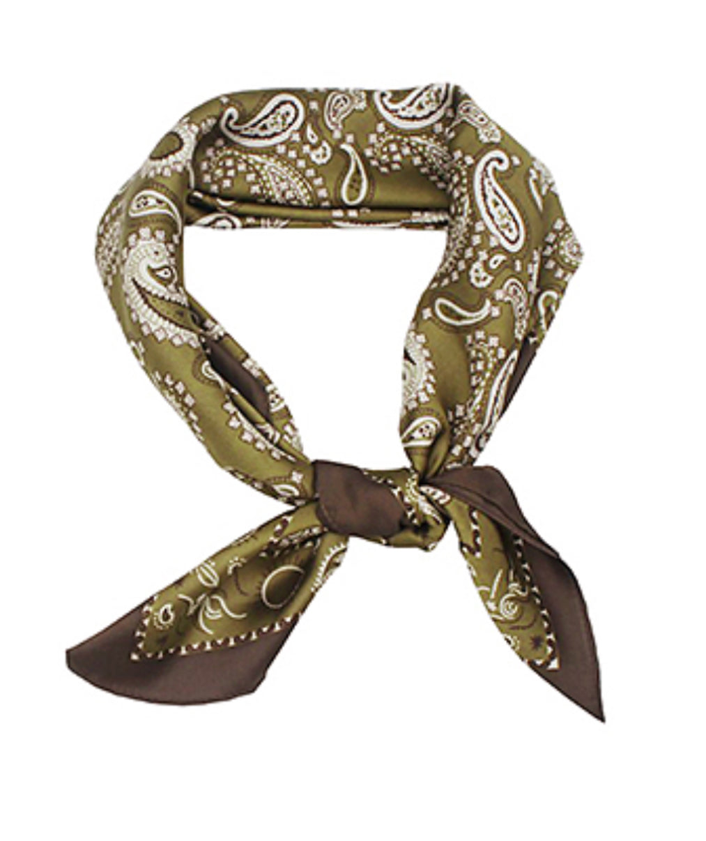 Olive scarf
