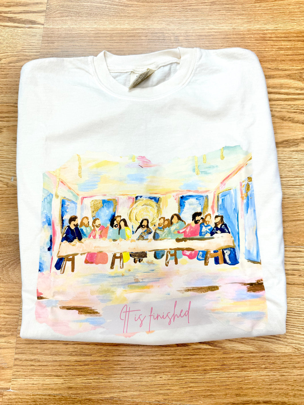 Ivory the last supper tee