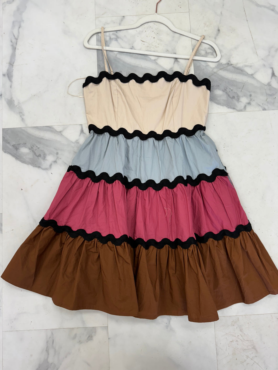 Colorblock dress