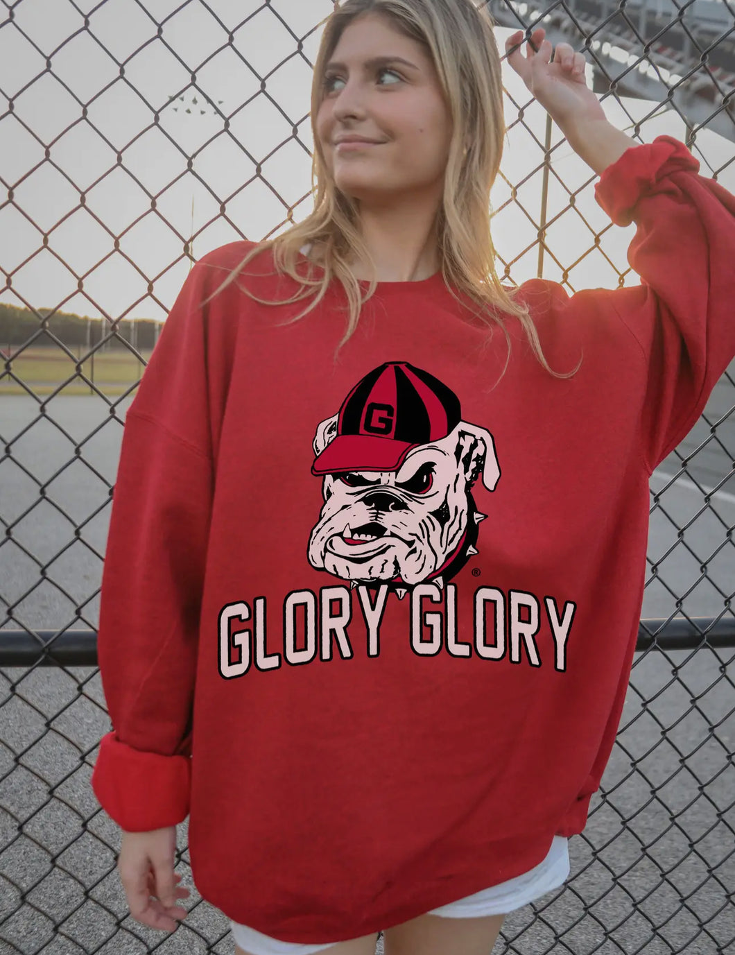 Glory glory bulldog sweatshirt