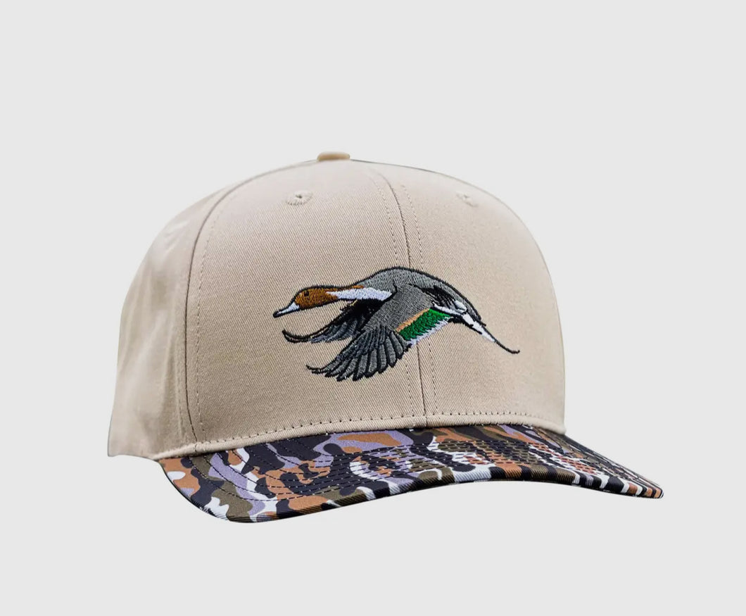 Camo pintail hat- embry outfitters