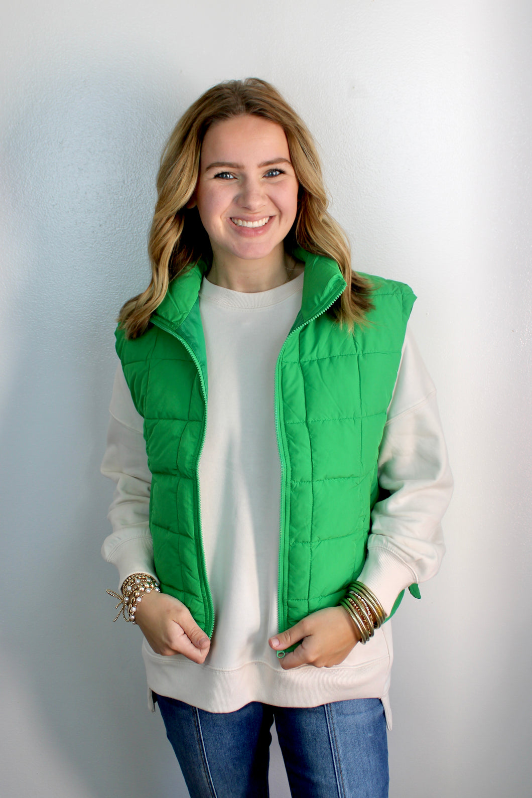 Kelly Green vest