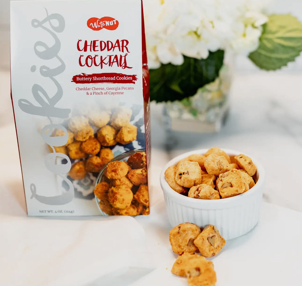 Cheddar cocktail cookies