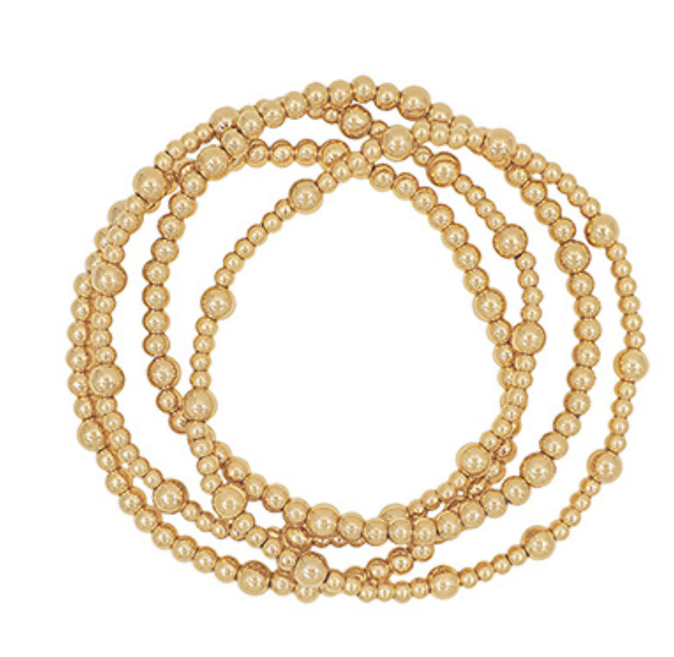 4 set stretch bracelet
