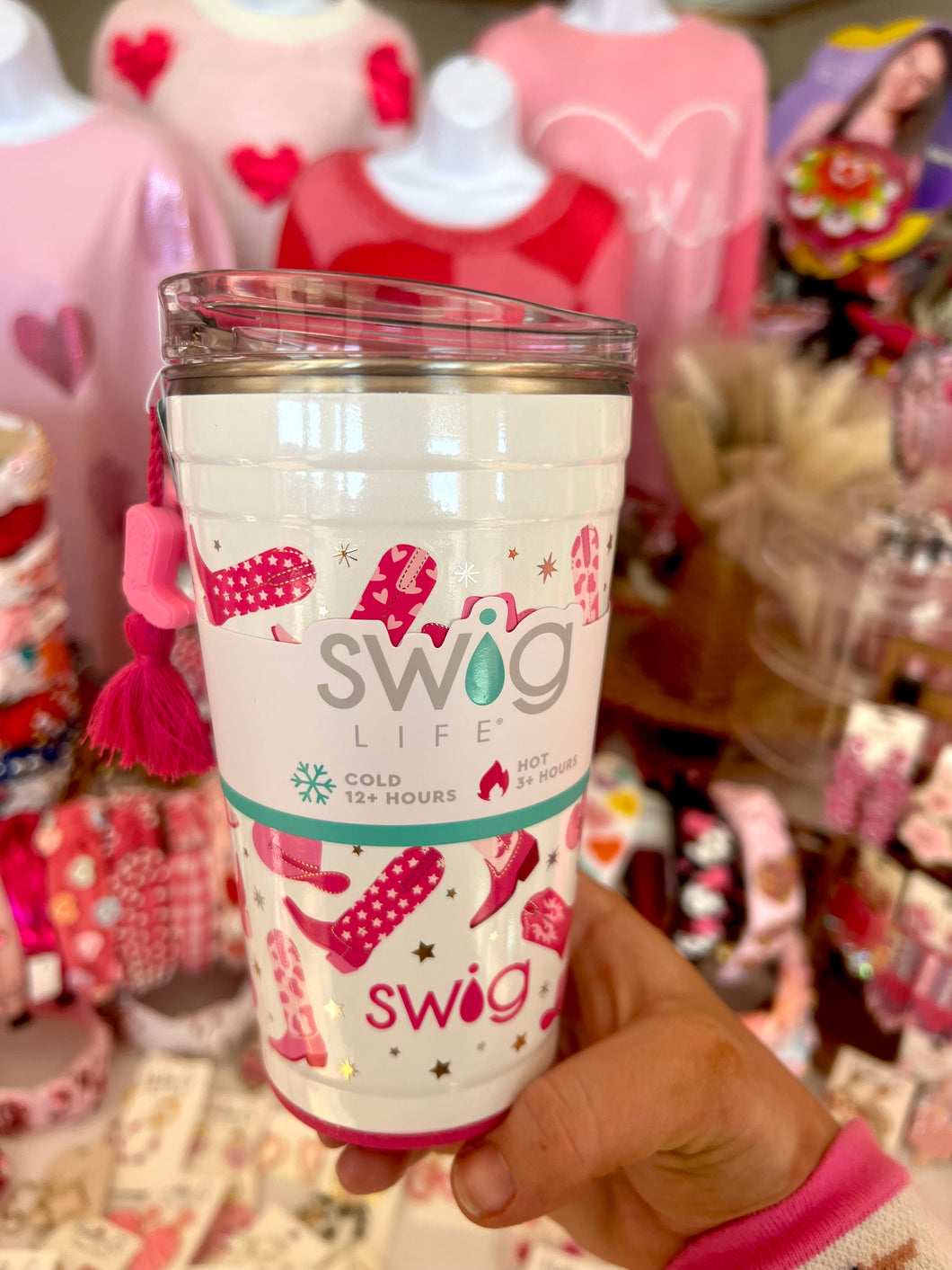 Let’s go girls party cup swig