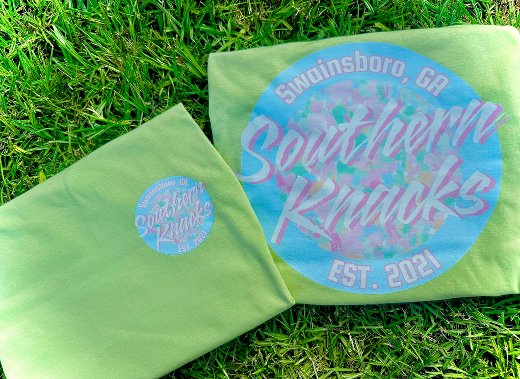 Lime skb logo tee