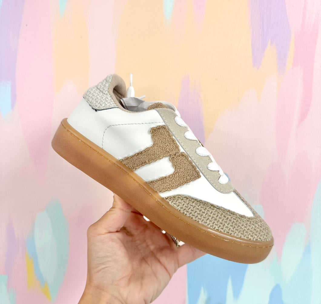 Tan dupe sneakers