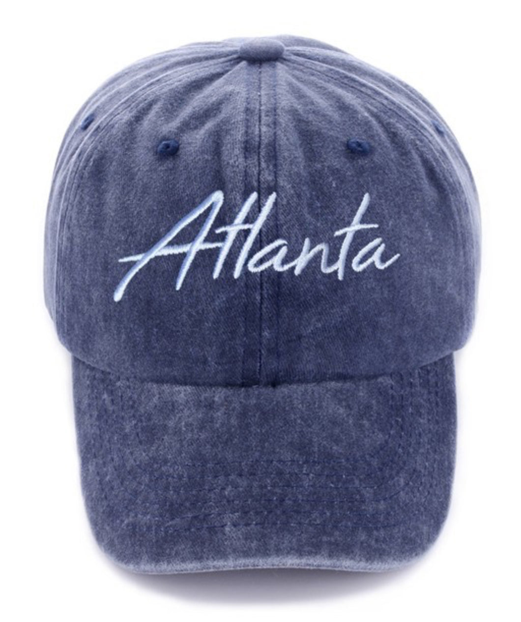 Navy Atlanta hat