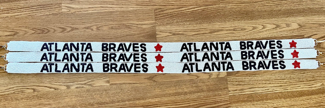 Braves beaded straps