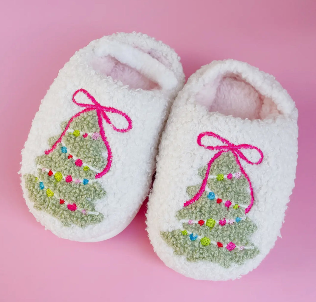 Kids tree slippers