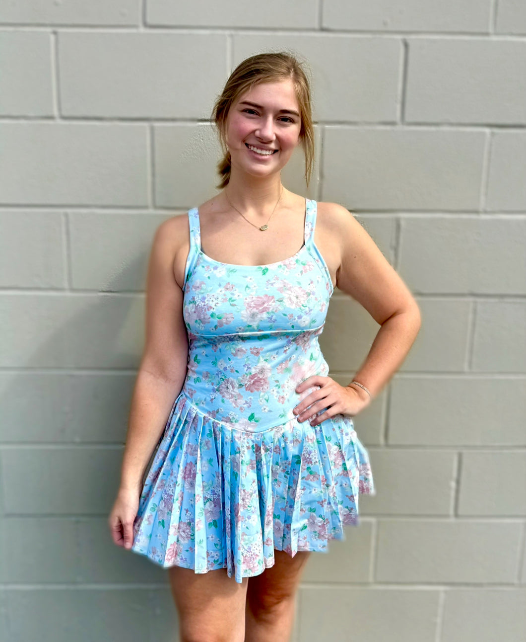 Floral tennis dress