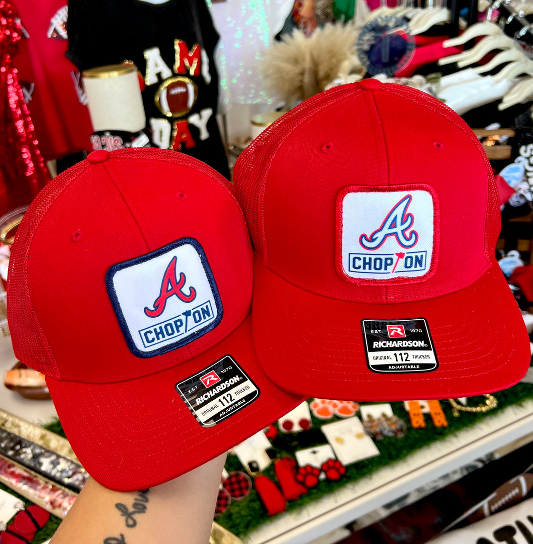 Red Braves hat