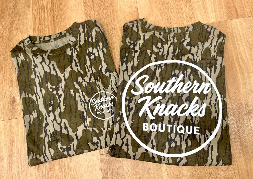 Camo logo tee- last chance