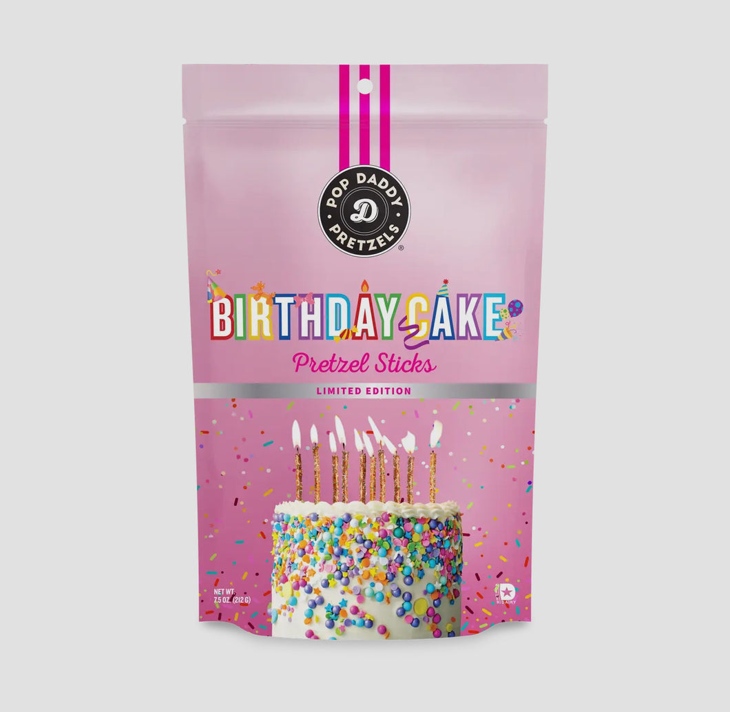 Birthday Cake pretzels- Pop daddy pretzels