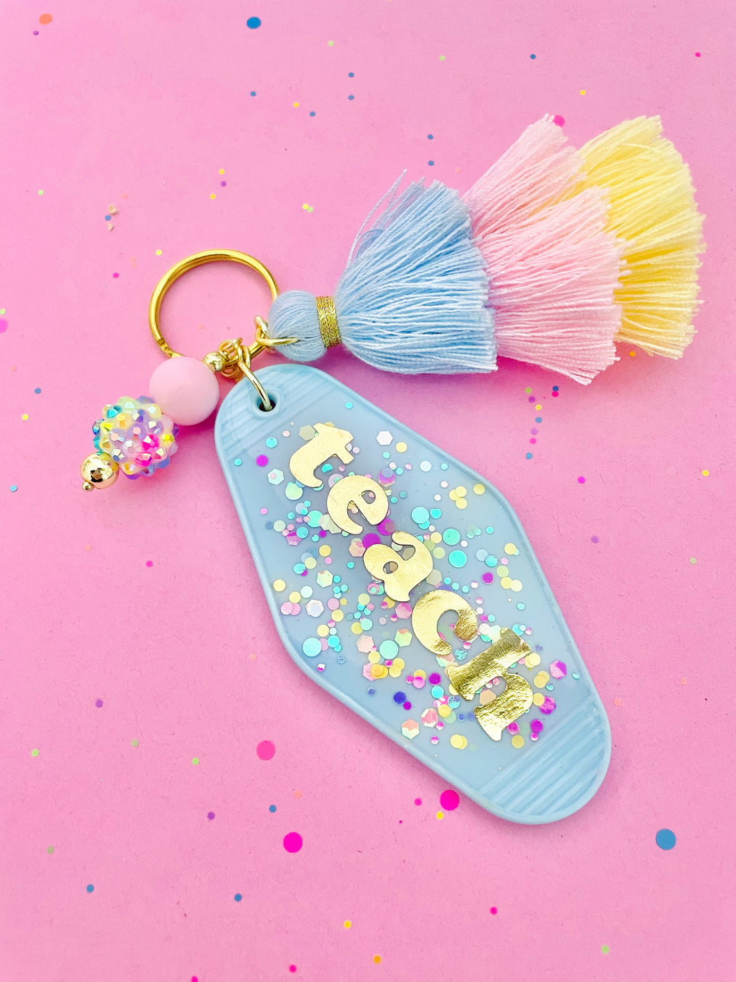 Teach keychain Hadley + co