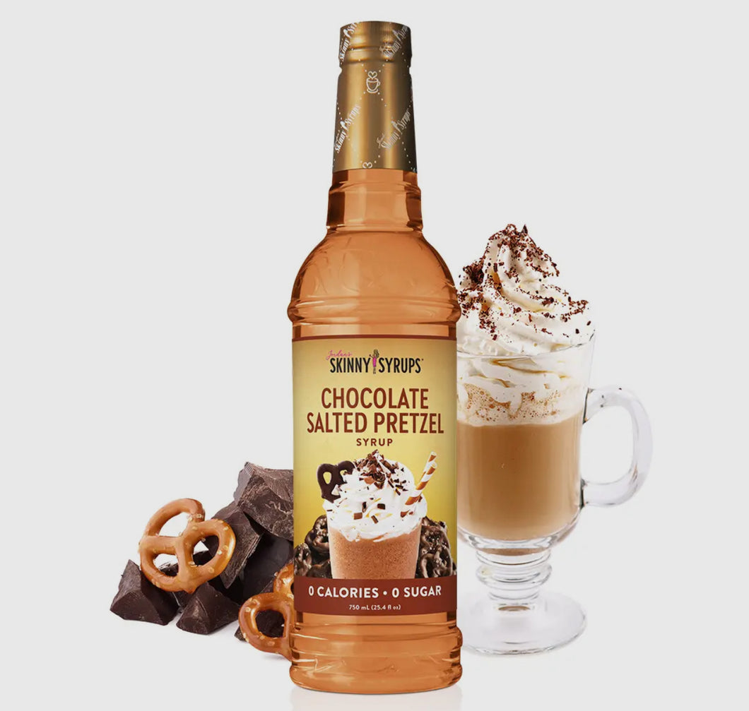 Chocolate salted caramel skinny syrup