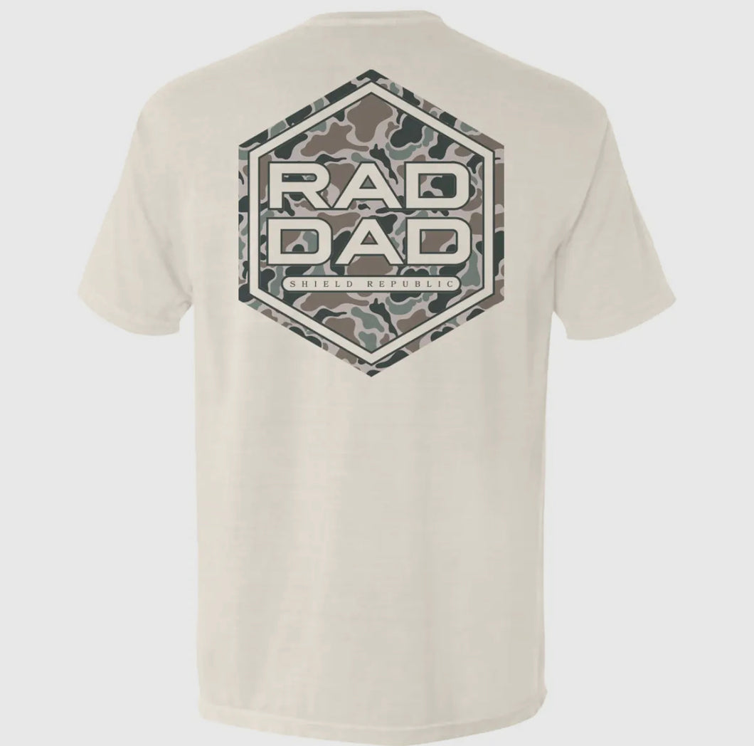 Rad dad camo tee