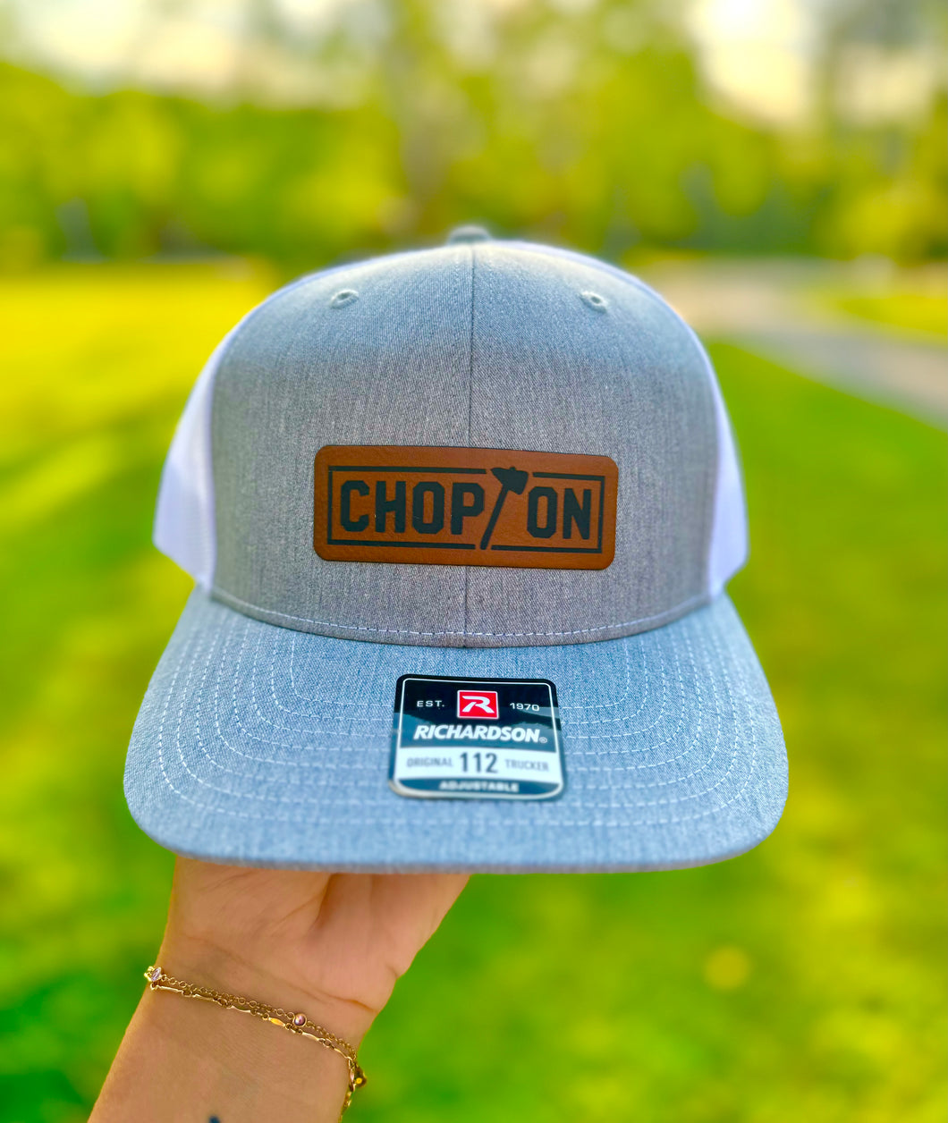 Chop on hat