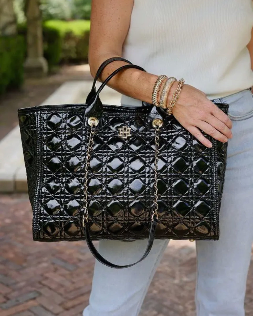 Black Caroline Hill purse