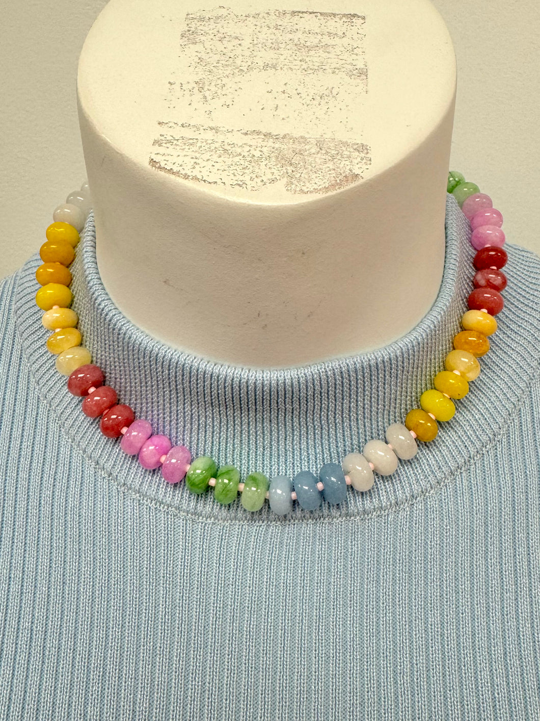 Chunky color necklace