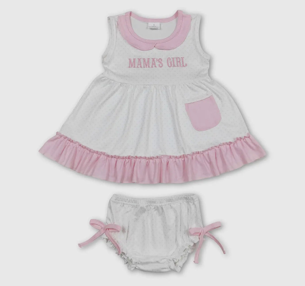 Mama girl bloomer set