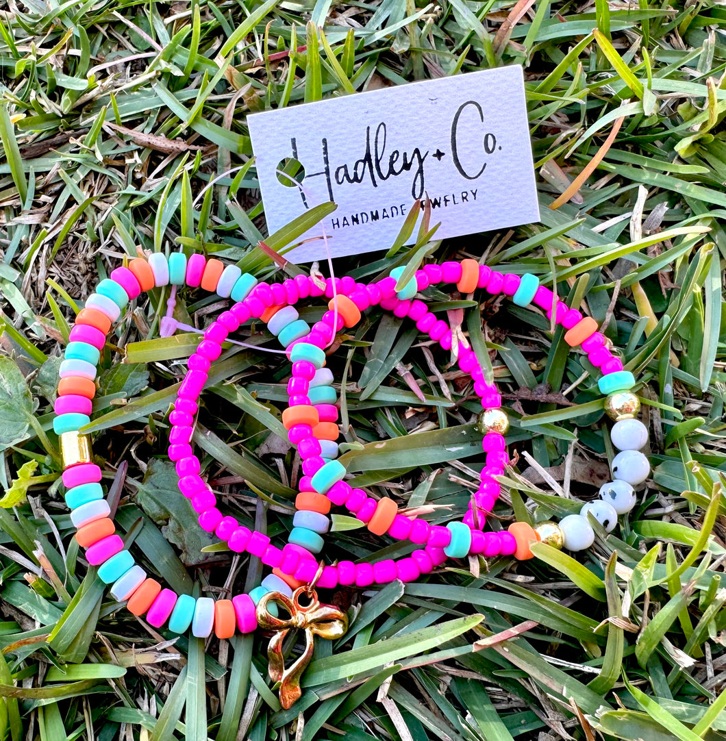 Bow Hadley + co bracelet set