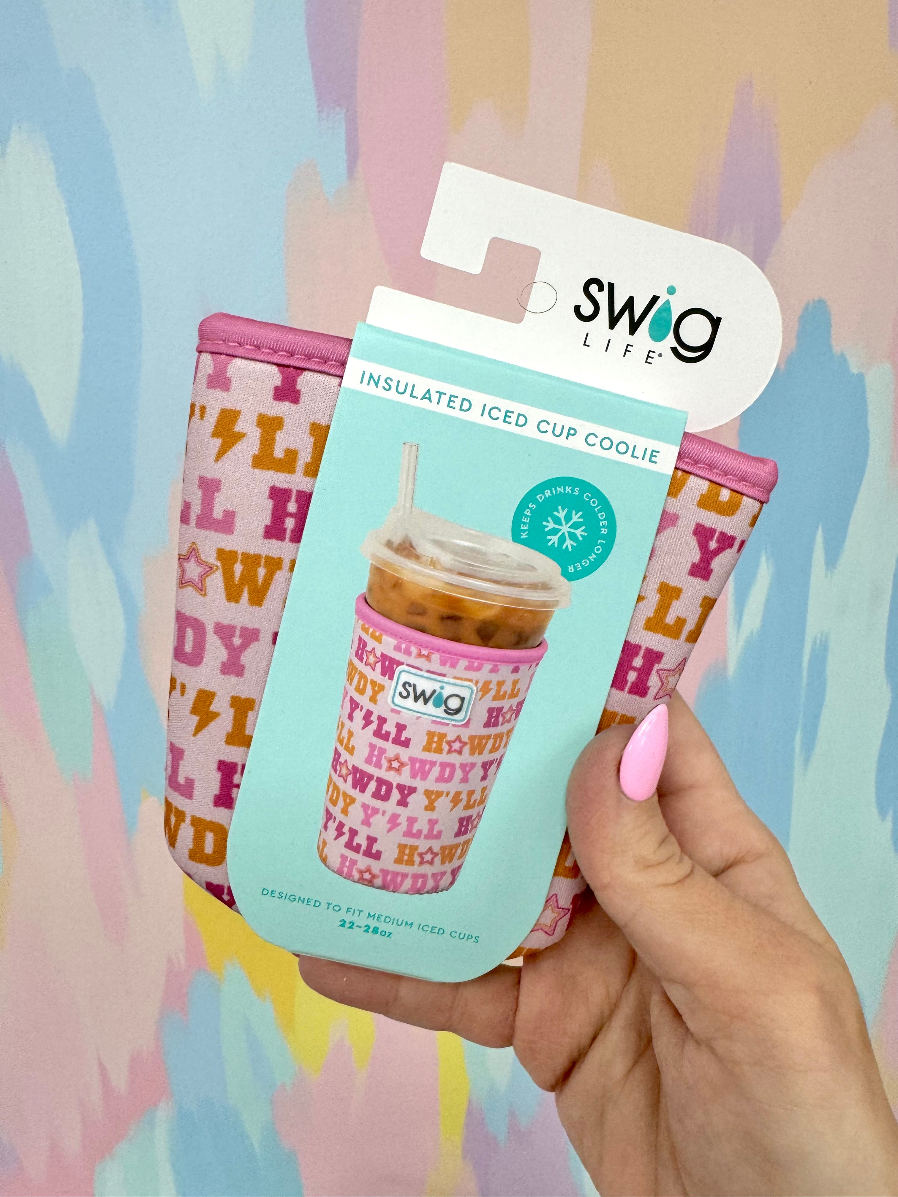 Howdy yall iced cup coolie- swig – Southern Knacks Boutique