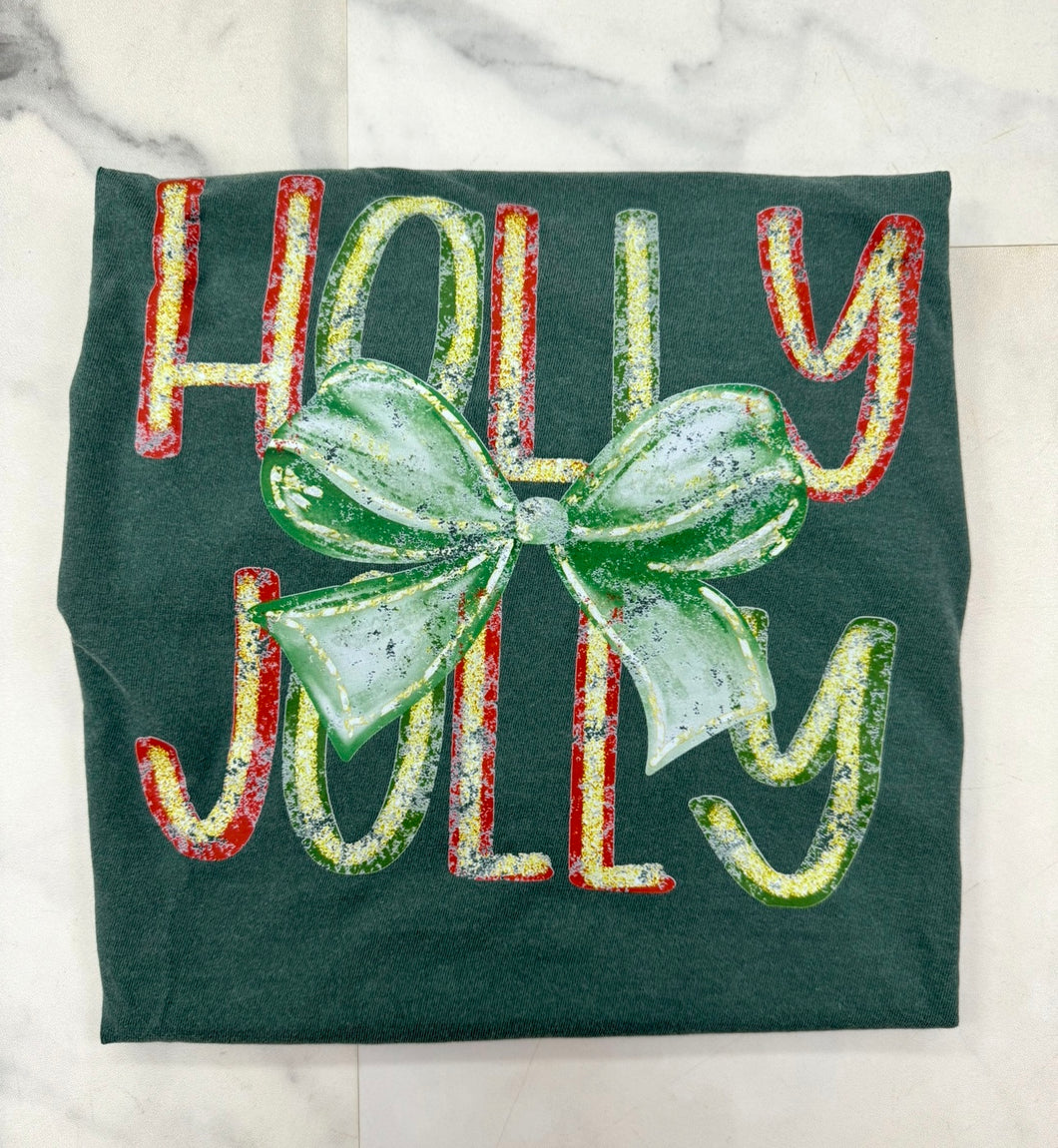 Holly jolly tee