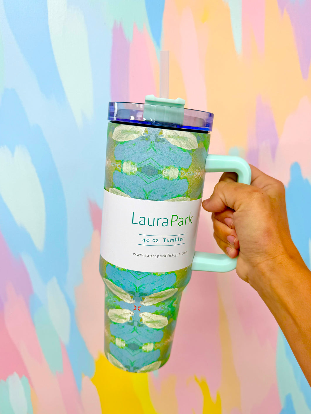 Elephant falls Laura park 40 oz cup