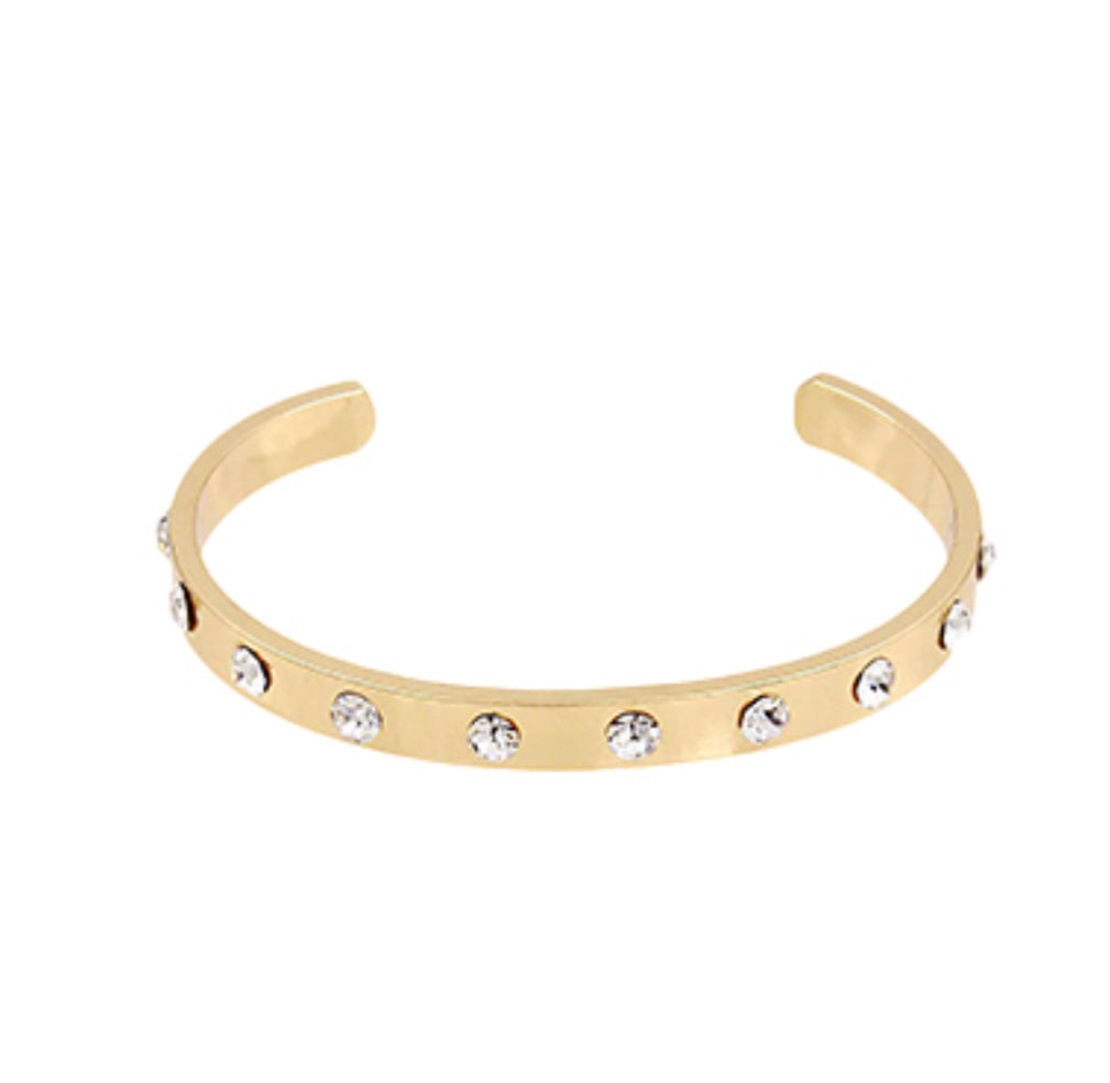 Gold stoned bangle