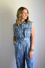 Load image into Gallery viewer, Denim jumpsuit
