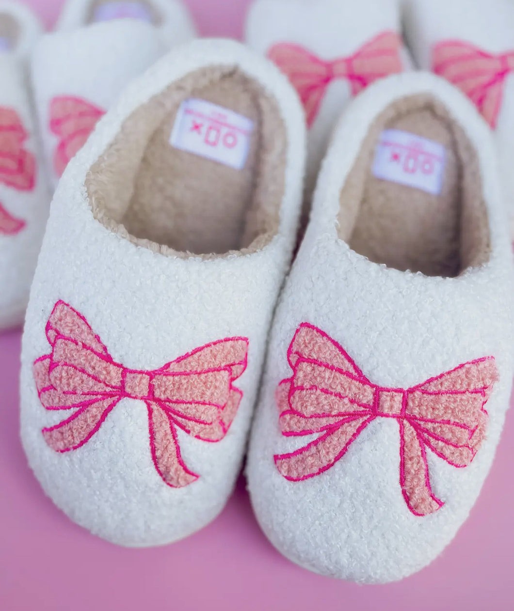 Bow slippers