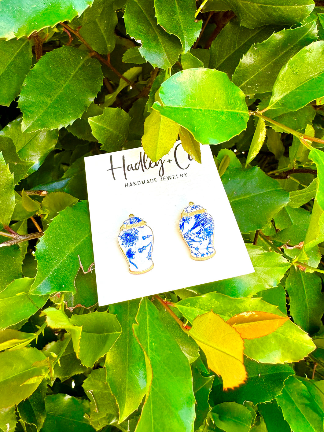Ginger jar Hadley + co earrings