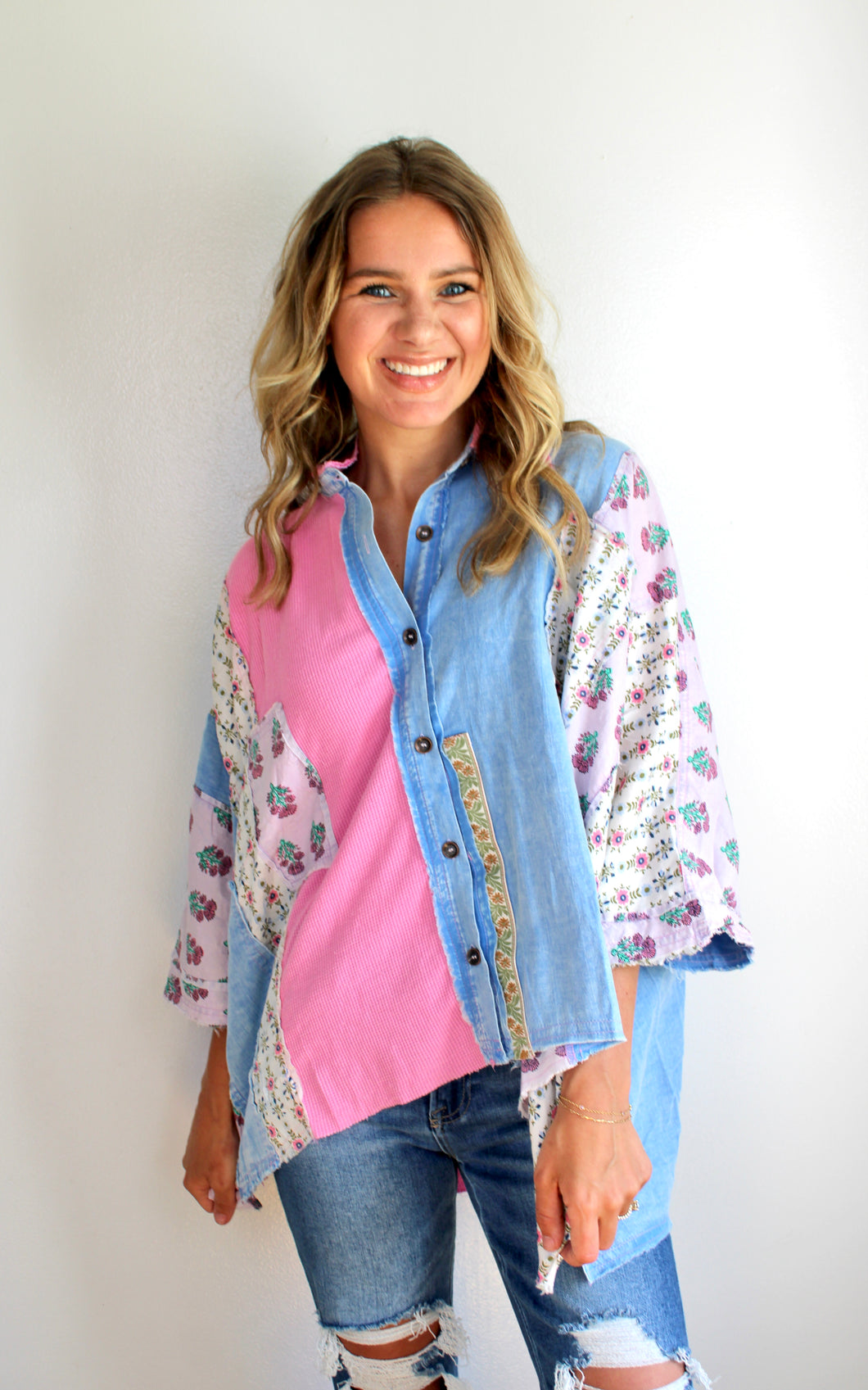Multi contract oversized top
