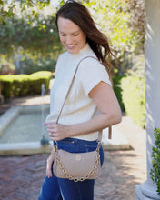 Load image into Gallery viewer, Taupe crossbody- Caroline hill
