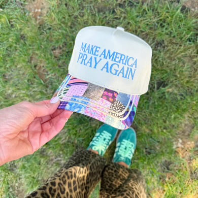 Make America pray again hat