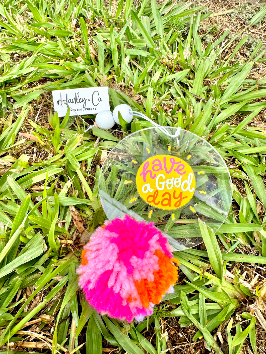 Have a good day car charm- Hadley + co