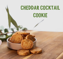 Load image into Gallery viewer, Augusta cheddar cocktail cookie gift tin
