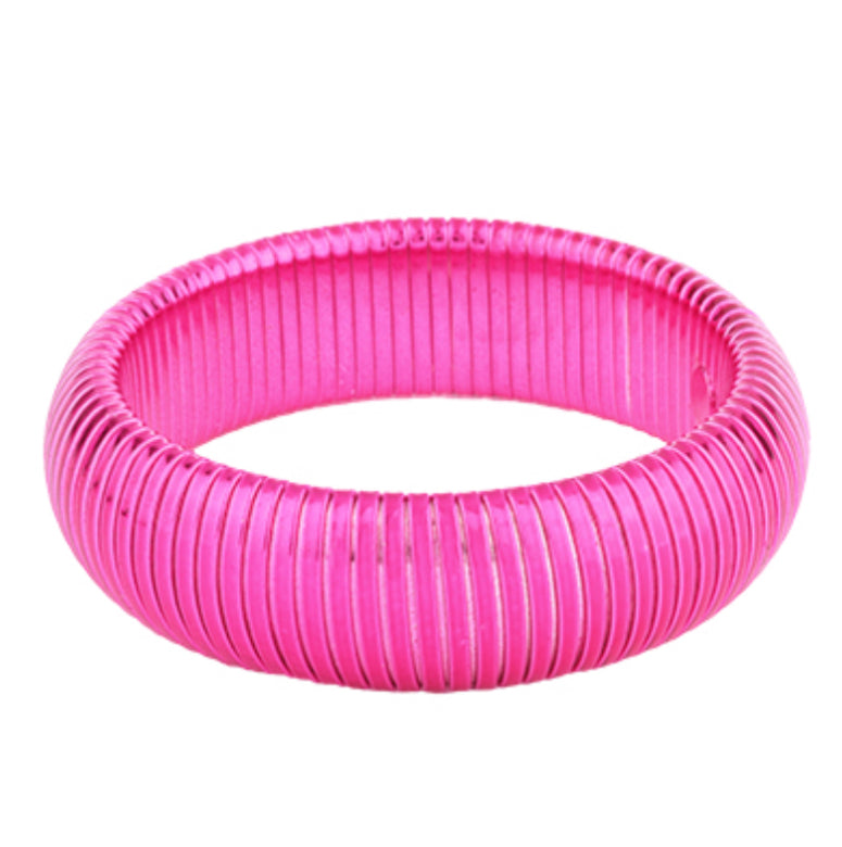 Pink cobra bracelet